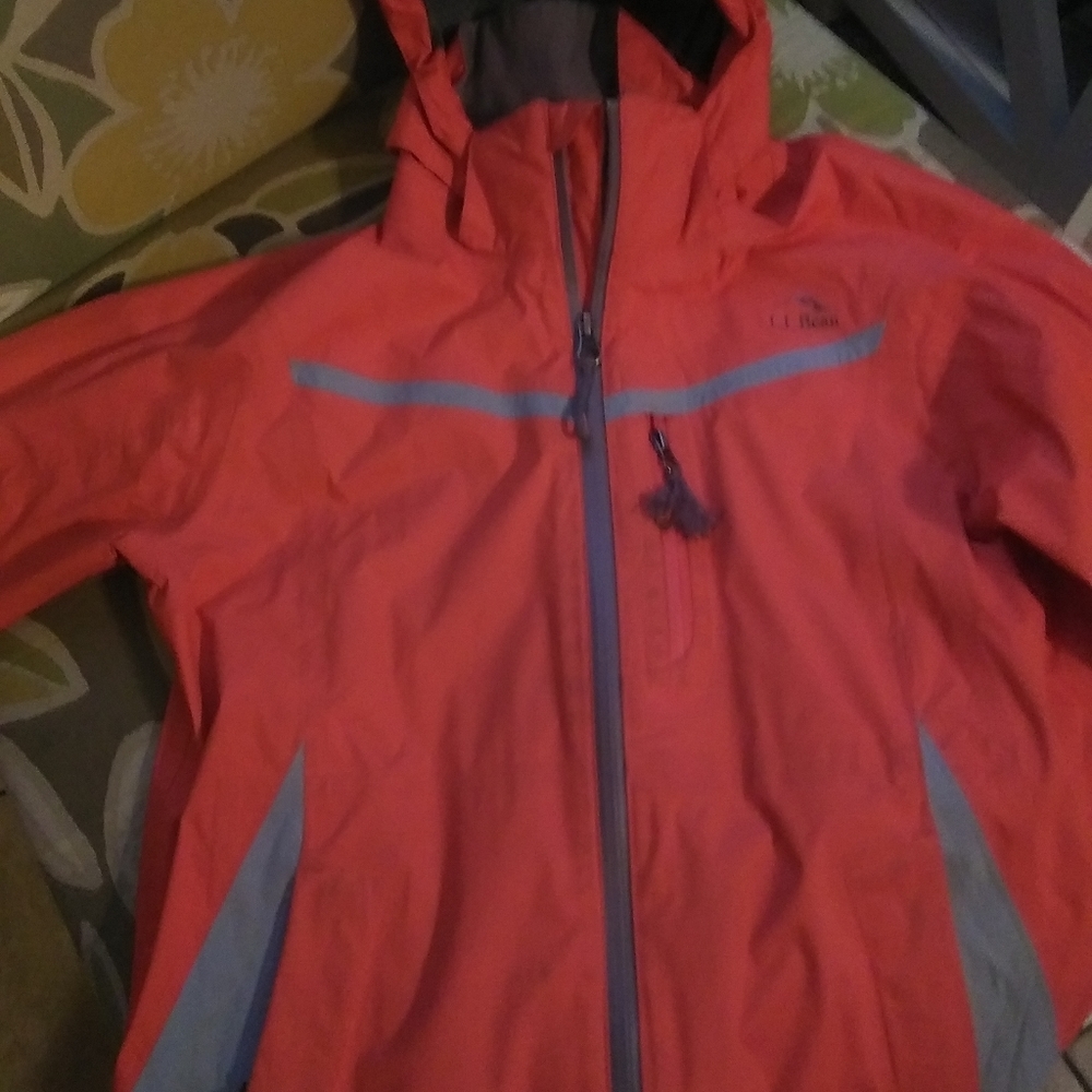 LL Bean Boys Trail Model Rain Waterproof Jacket